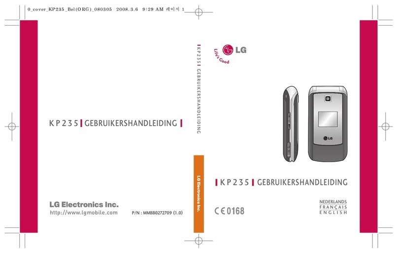 LG KP235 User manual