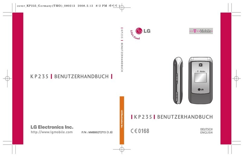LG KP235 User manual