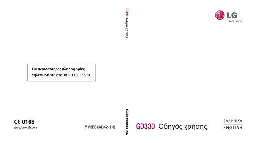 LG GD330 User manual