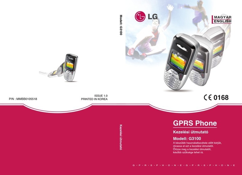 LG G3100 User manual