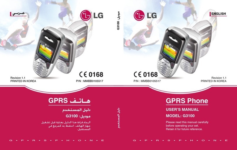 LG G3100 user manual