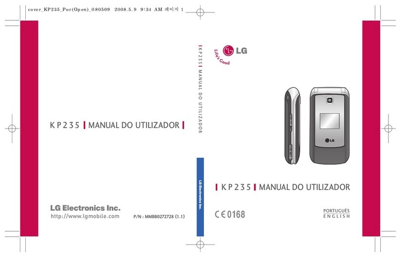 LG KP235 User manual
