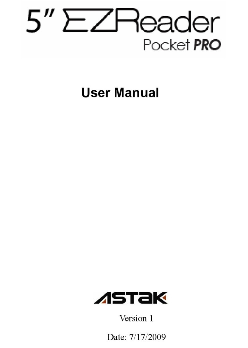 Astak EZReader PocketPro user manual