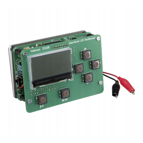Velleman EDU08 Assembly manual