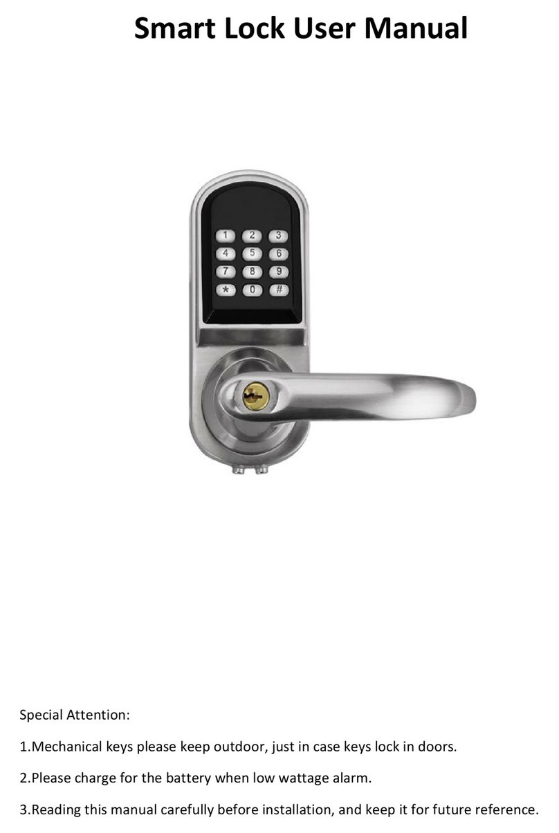 McGrathLocks MLSJ8015 User manual