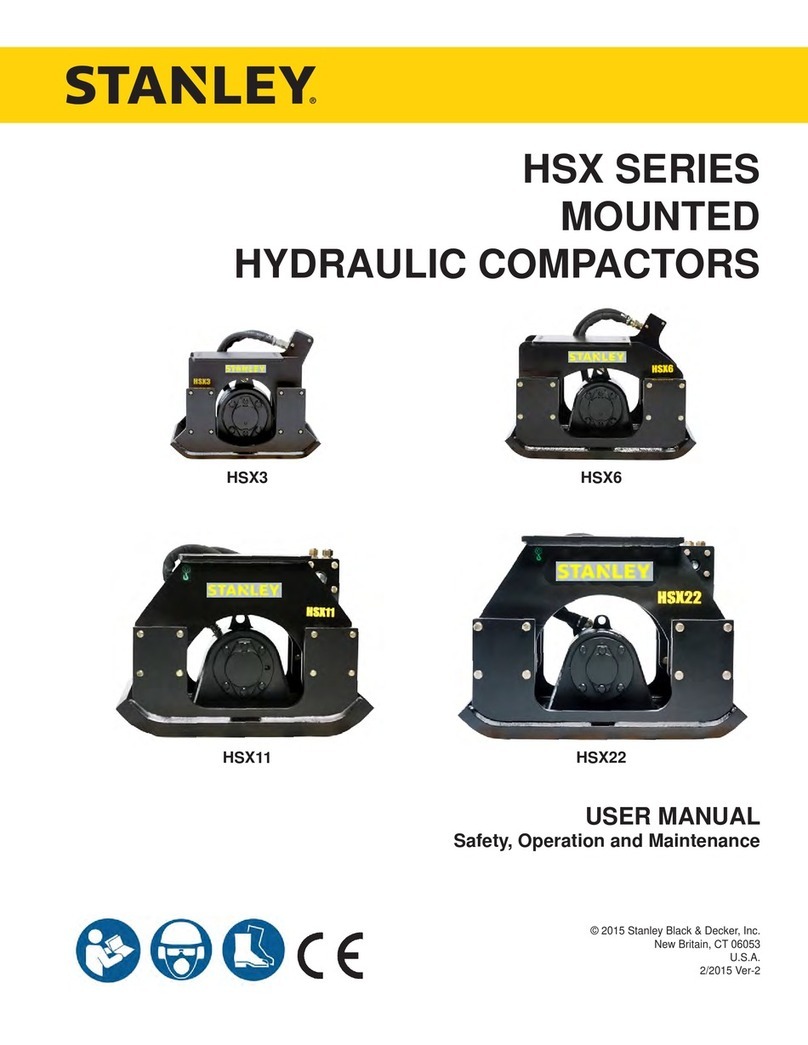 Stanley HSX3 user manual