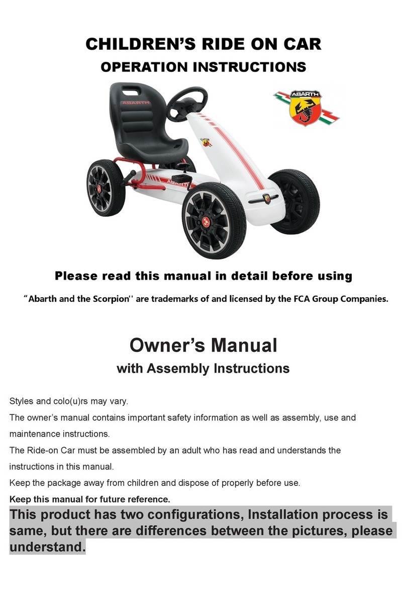 PlayActive Abarth PB 9388A Datasheet