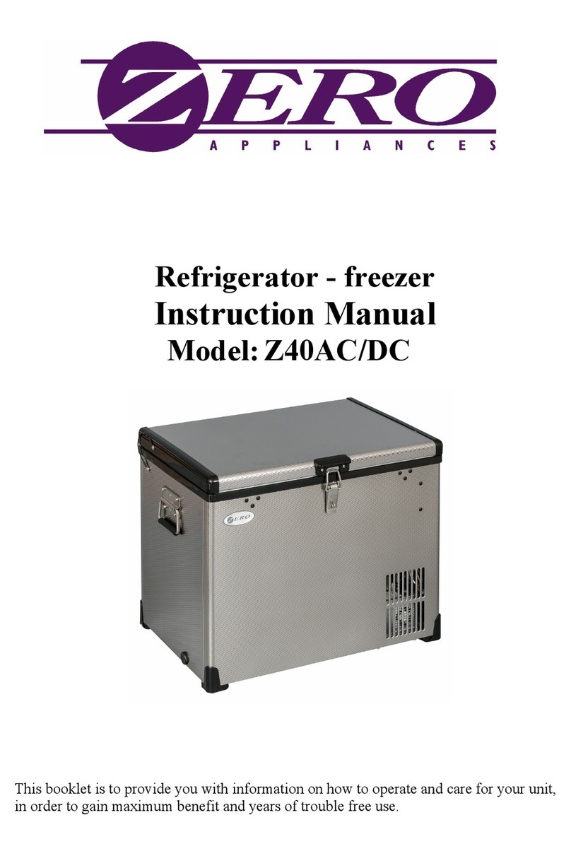 Zero Appliances Z40AC/DC instruction manual