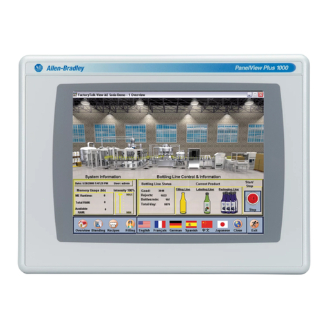 Rockwell Automation Allen-Bradley PanelView Plus Series User manual