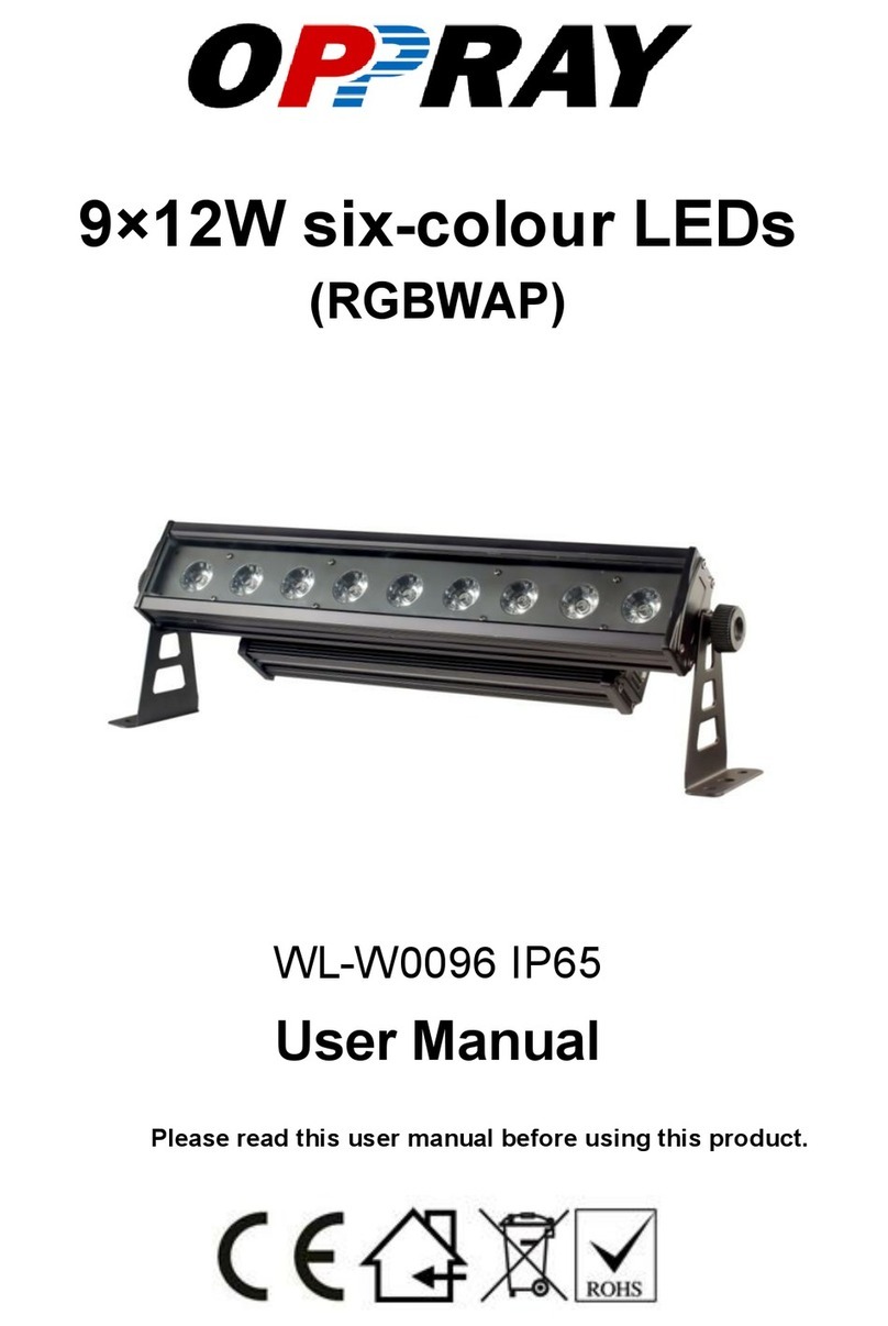 Oppray WL-W0096 IP65 user manual