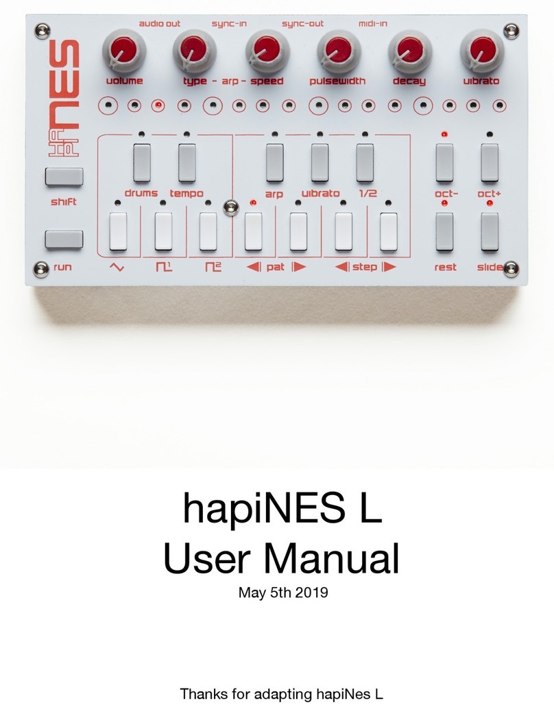 twisted electrons hapiNES L user manual