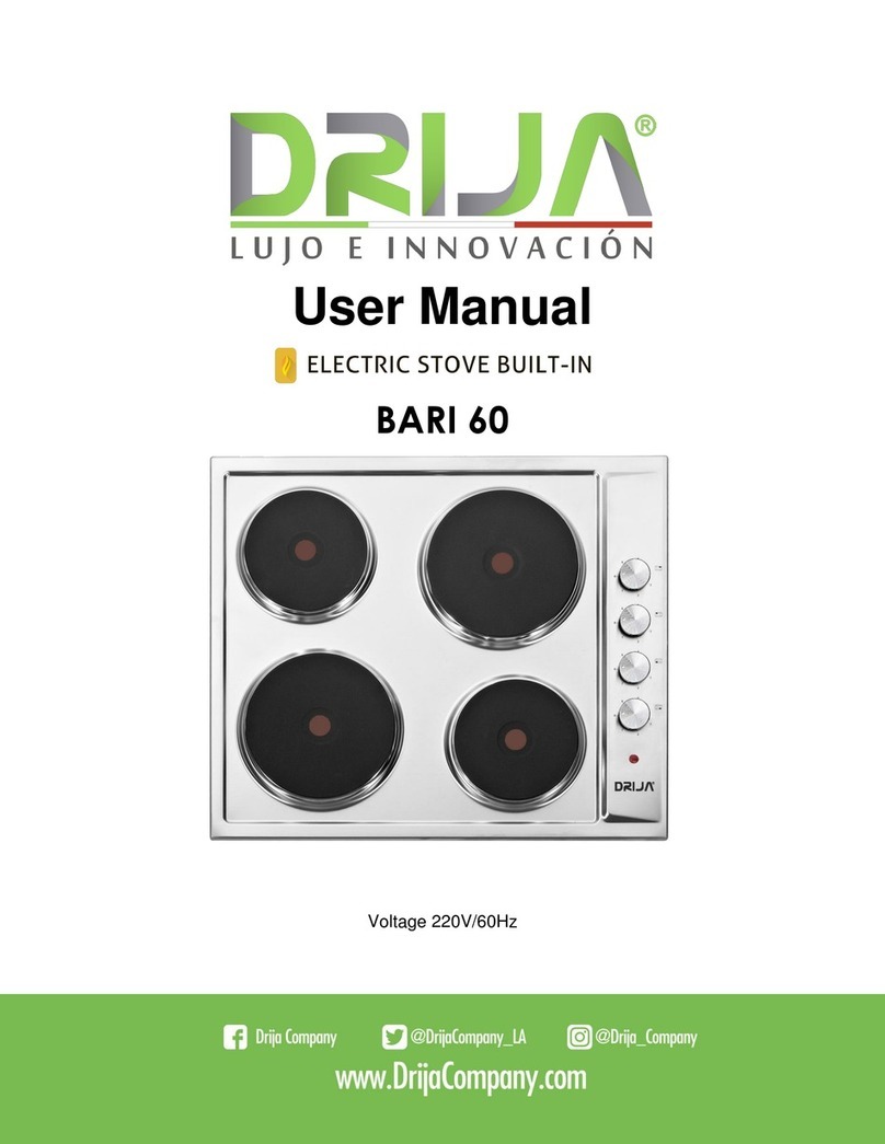Drija BARI 60 User manual