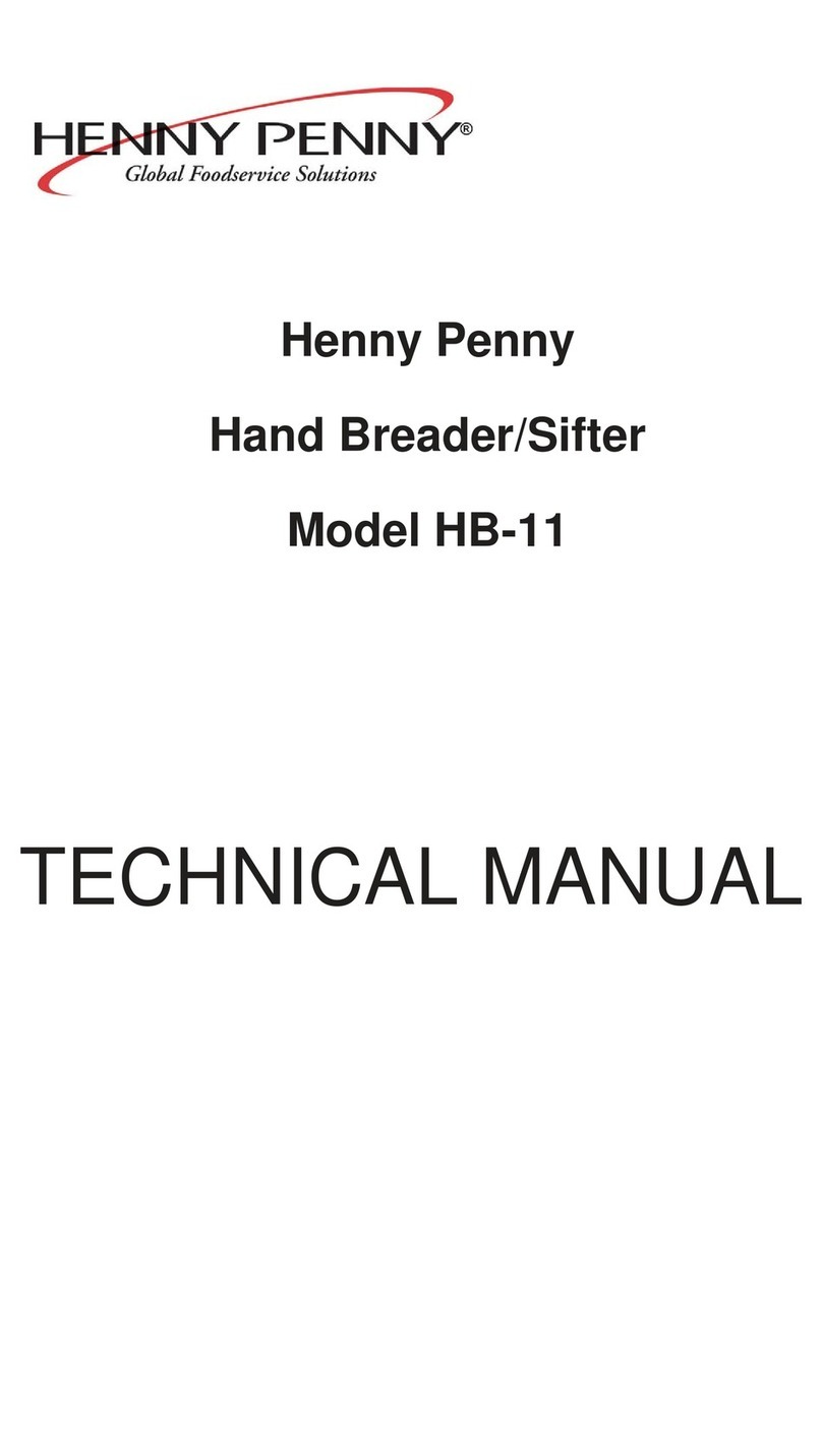 Henny Penny HB-11 Technical manual