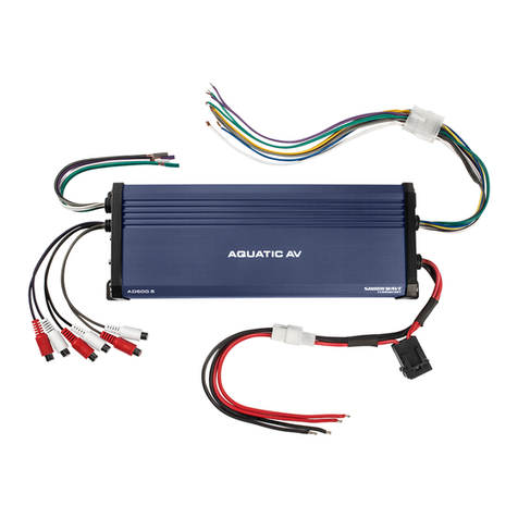 Shockwave Aquatic AV AD600.5 Operating manual