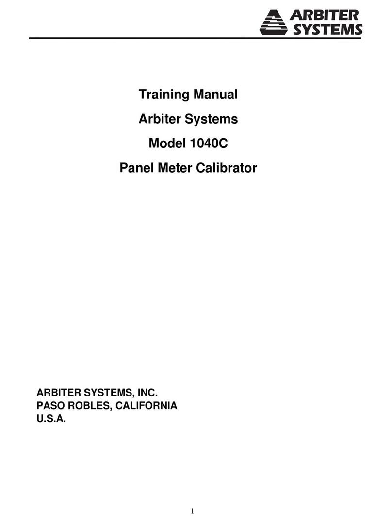 Arbiter Systems 1040C Training manual Arbiter Systems 1040C Training manual