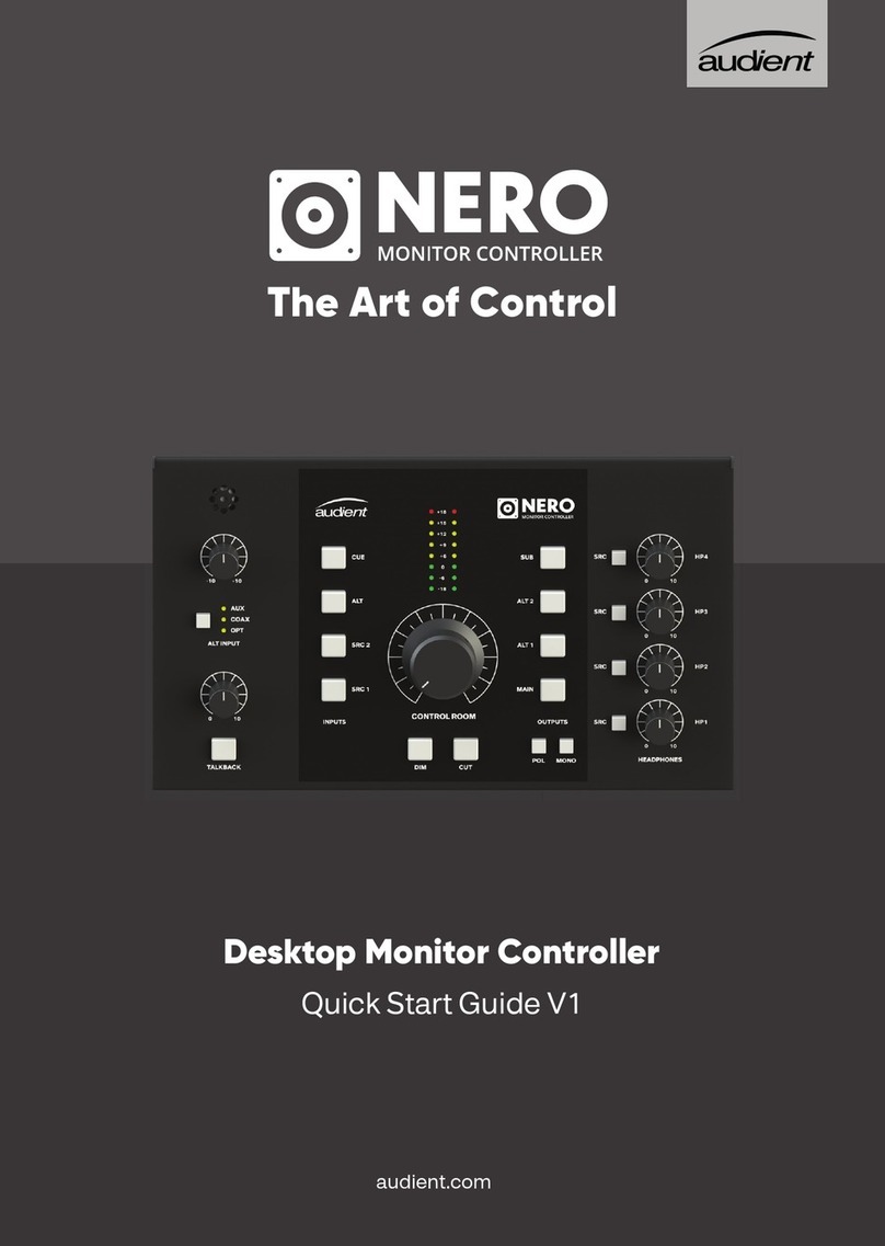 Audient Nero quick start guide