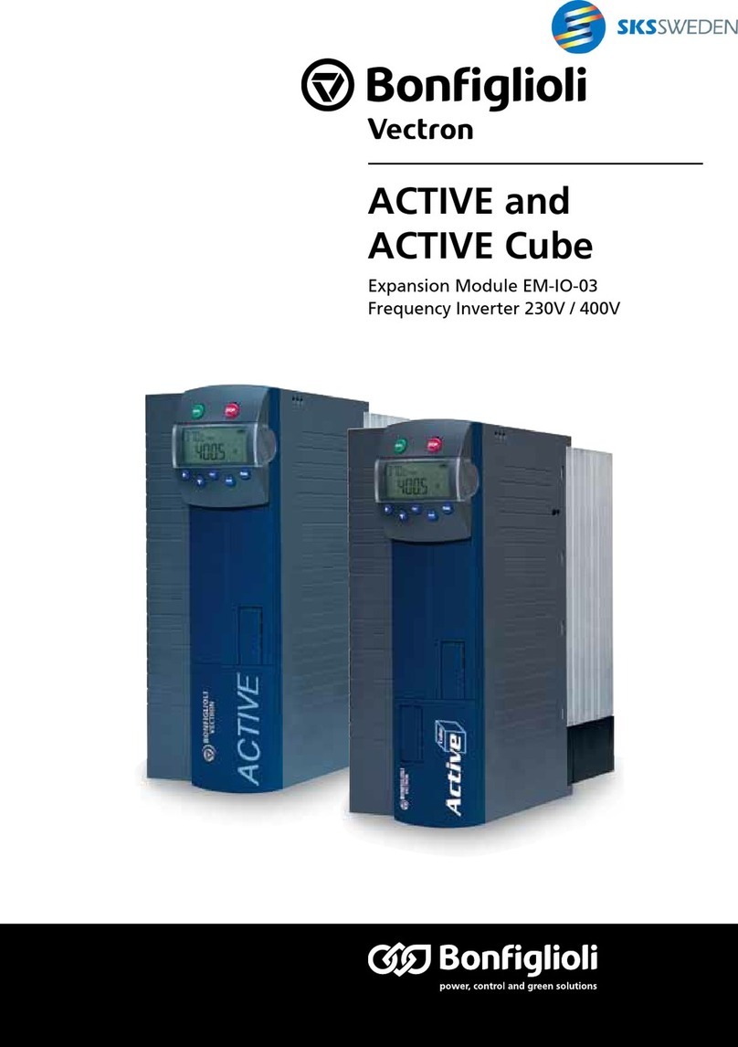 BONFIGLIOLI Vectron ACTIVE User manual