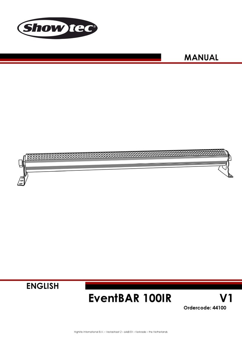 Show Tec EventBAR 100IR User manual
