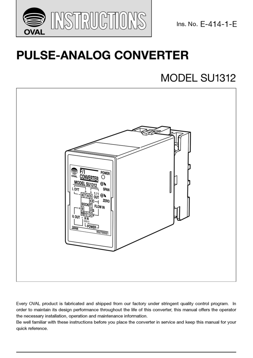 Oval SU1312 instructions