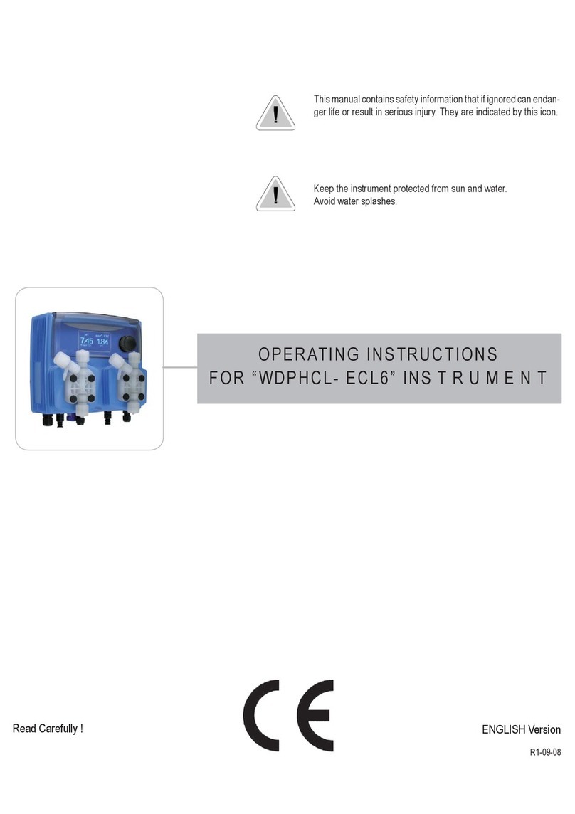 Emec Micromaster WDPHCL-ECL6 operating instructions