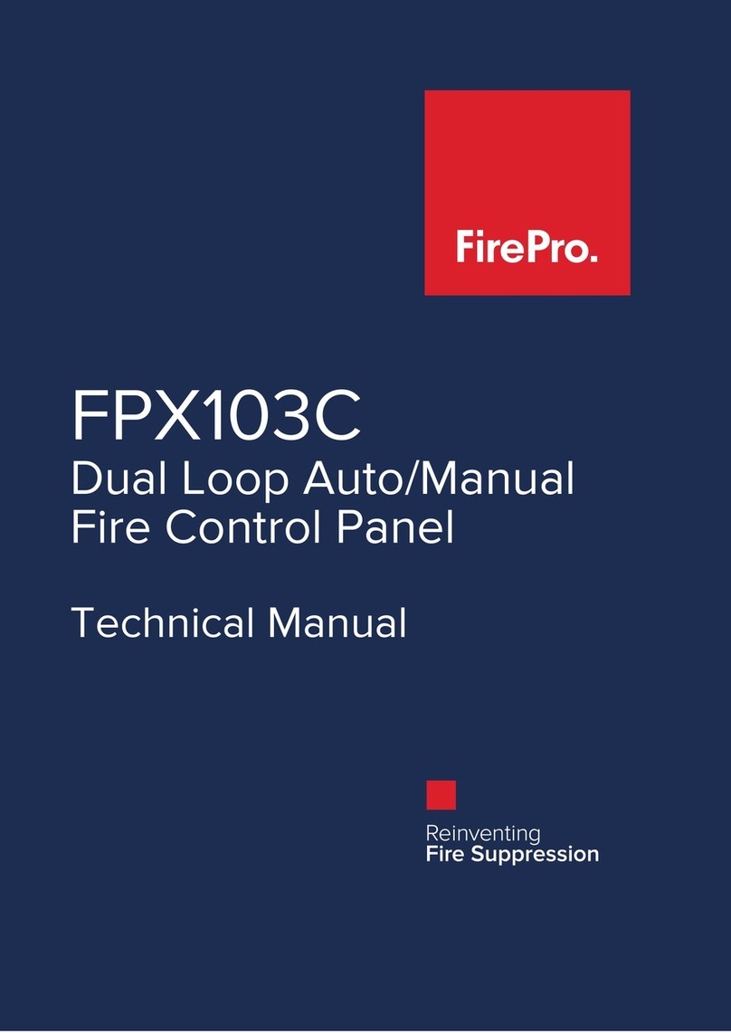 Fire Pro FPX103C Technical manual Fire Pro FPX103C Technical manual