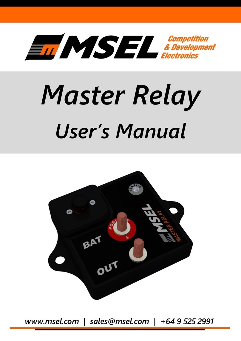 MSEL Master Relay user manual