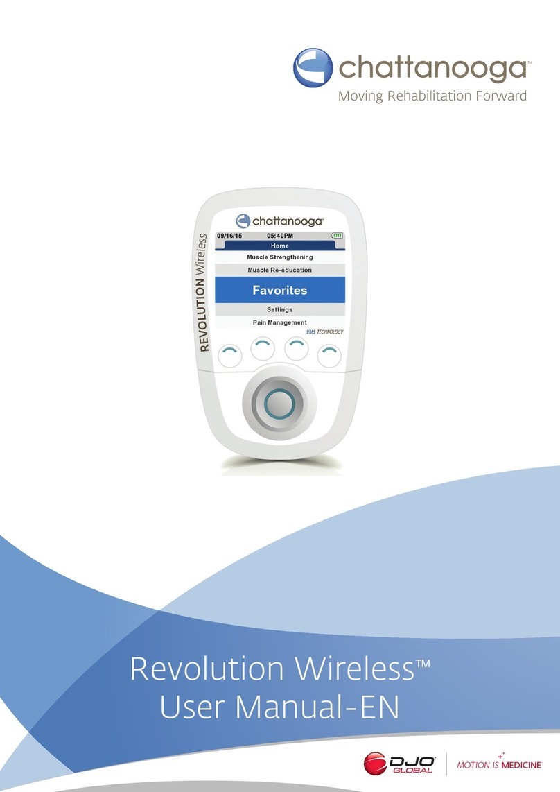Chattanooga Revolution Wireless User manual Chattanooga Revolution Wireless User manual