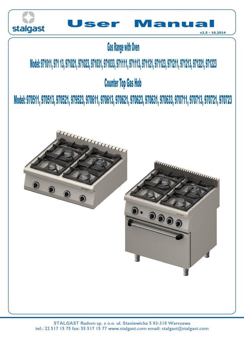 Stalgast 971013 user manual