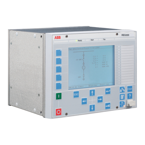ABB Relion 630 Series User manual