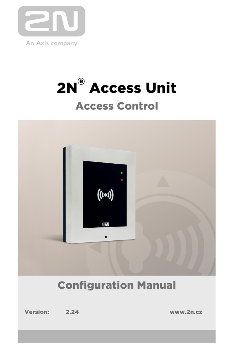 2N Access Unit Configuration manual