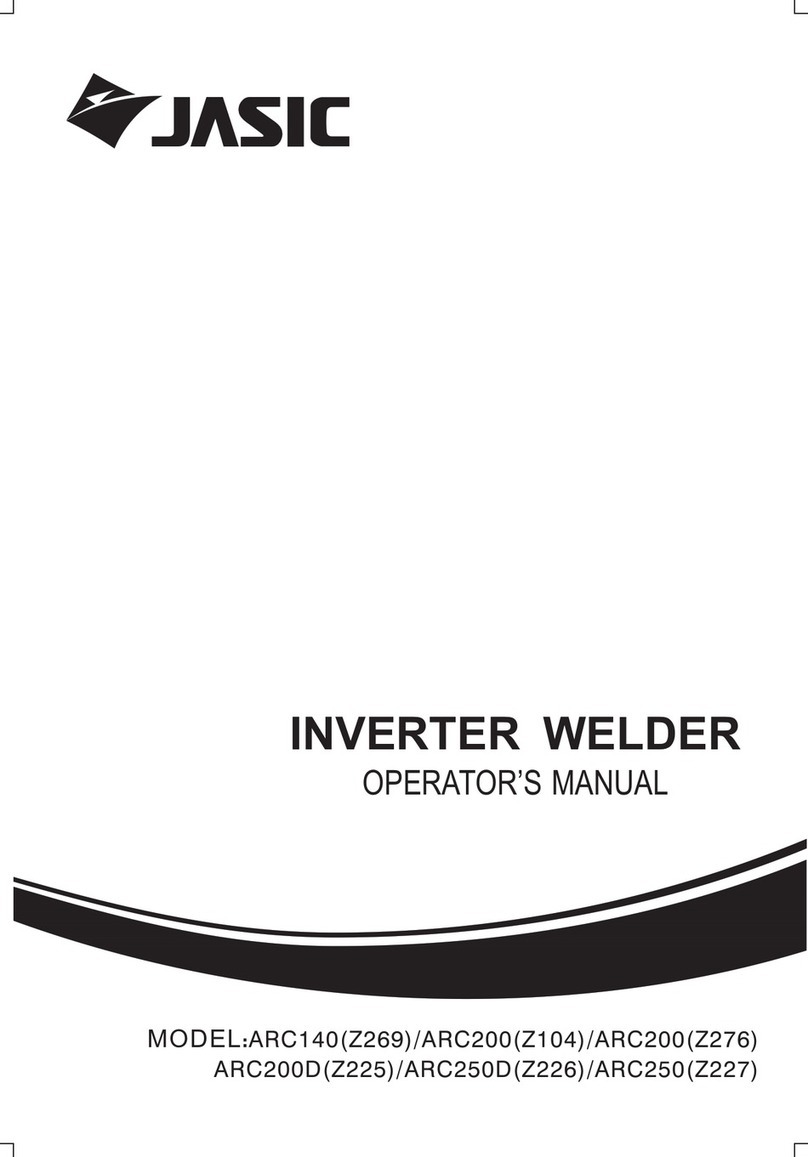 Jasic Arc 140 Operator's manual
