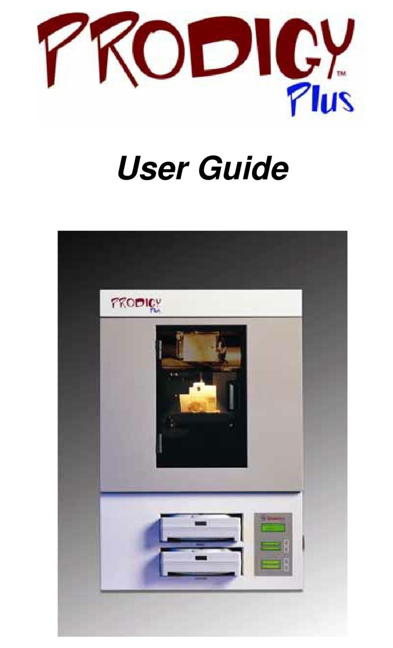 Stratasys Prodigy Plus User manual