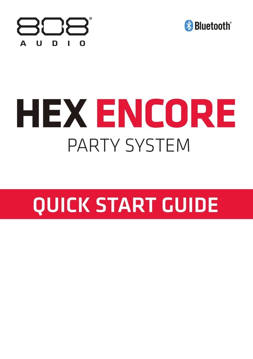 Voxx Accessories Hex Encore Party System quick start guide