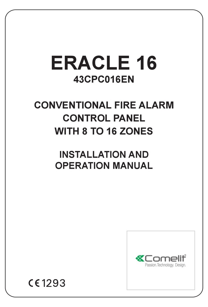 Comelit ERACLE 16 Installation and operation manual
