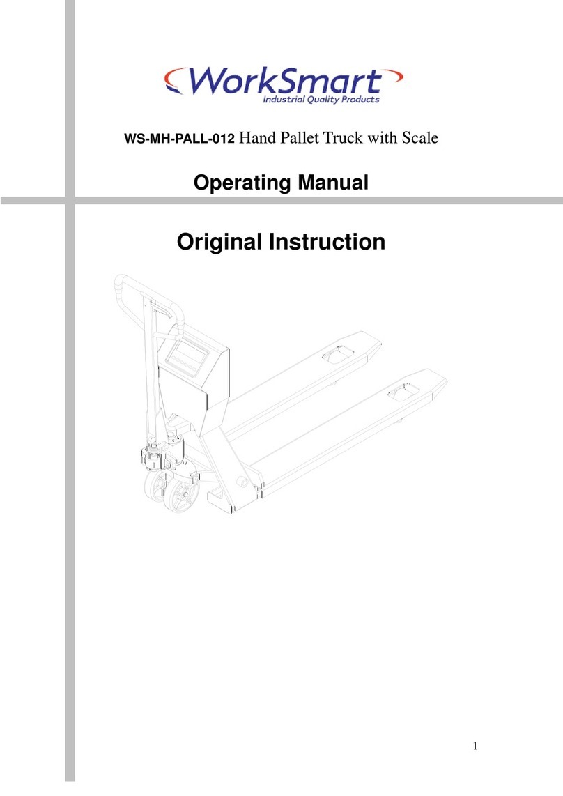 Work Smart WS-MH-PALL-012 operating manual