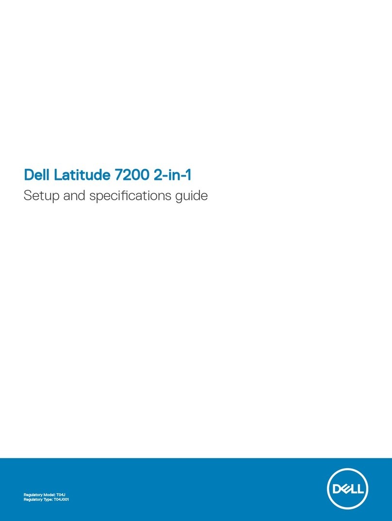 Dell Latitude 7200 2-in-1 User guide