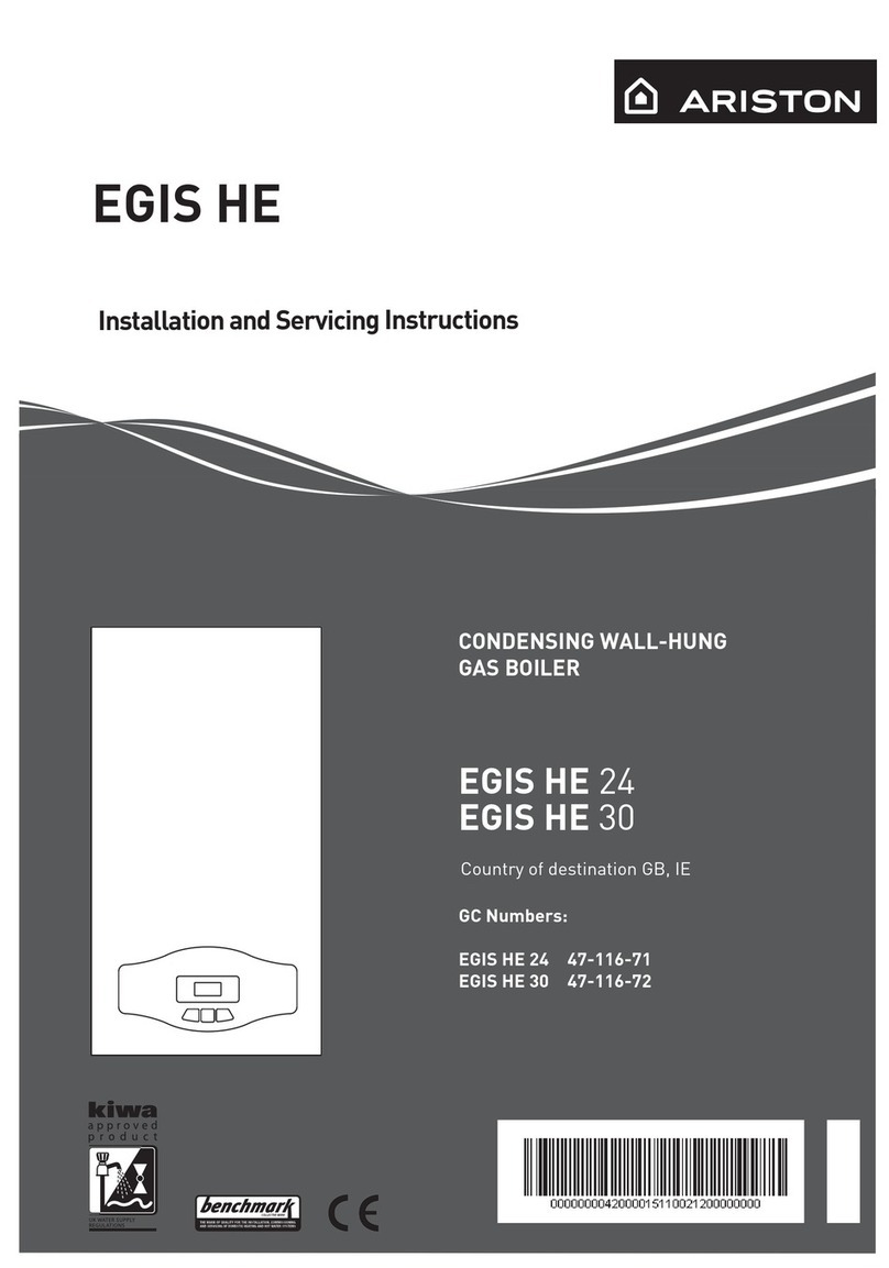 Ariston EGIS HE 24 User guide Ariston EGIS HE 24 User guide