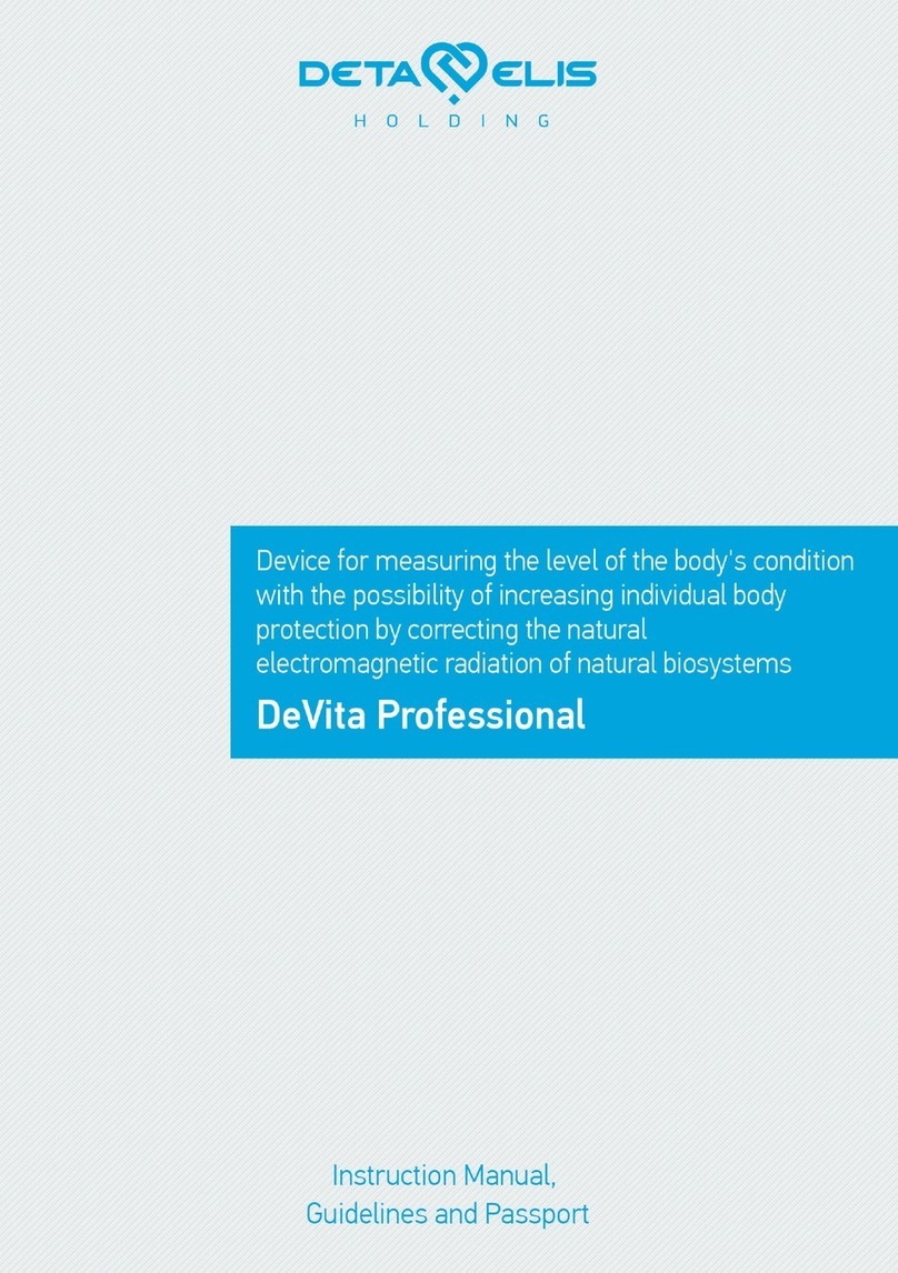 Deta-Elis DeVita Professional instruction manual