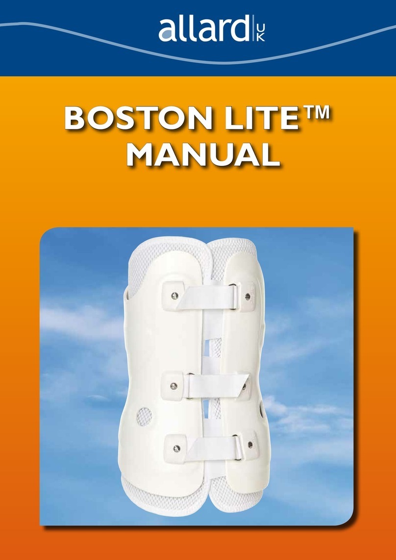 Allard BOSTON LITE SOFT BODY JACKET User manual