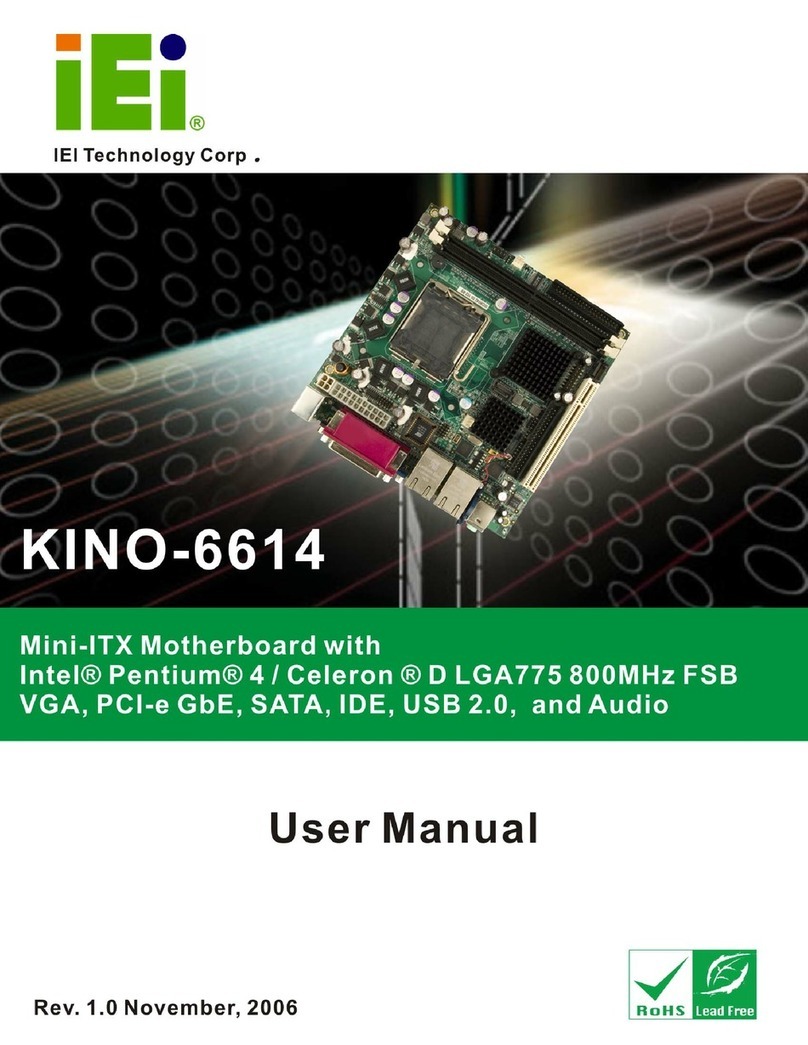 IEI Technology KINO-6614 User manual