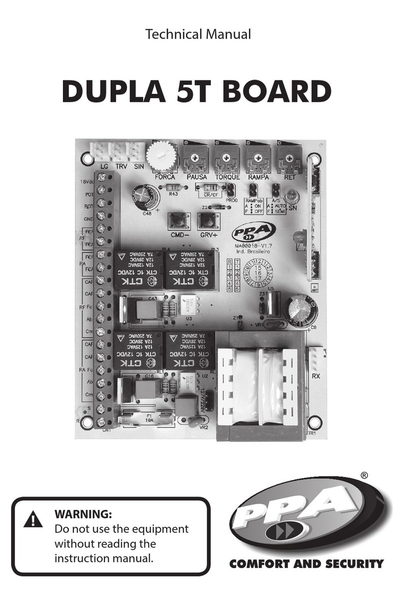 PPA DUPLA 5T Technical manual