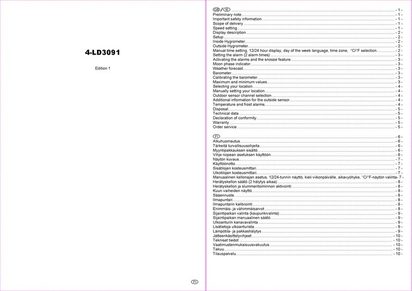 Auriol 4-LD3091 instruction manual