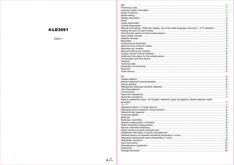 Auriol 4-LD3091 instruction manual