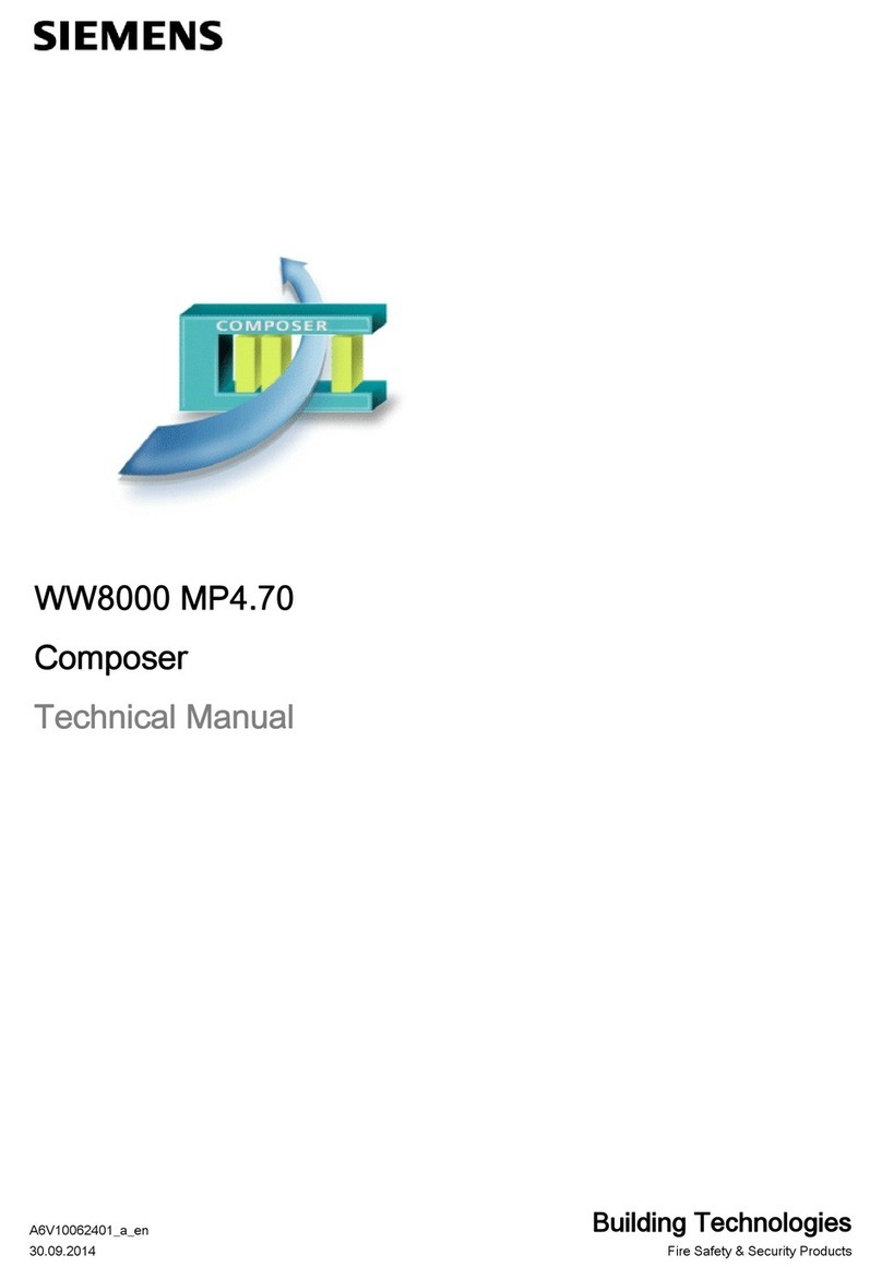 Siemens WW8000 MP4.70 Technical manual