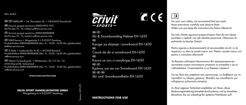 Crivit EH-1430 Instructions for use Crivit EH-1430 Instructions for use