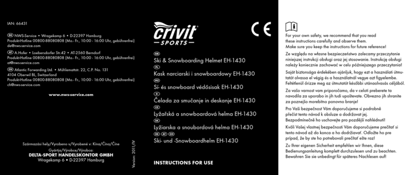 Crivit EH-1430 Instructions for use
