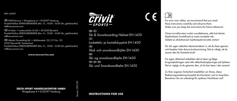 Crivit EH-1430 Instructions for use
