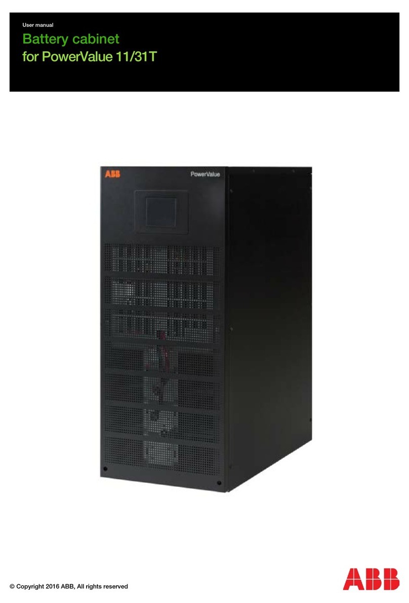 ABB PowerValue 11/31 T User manual