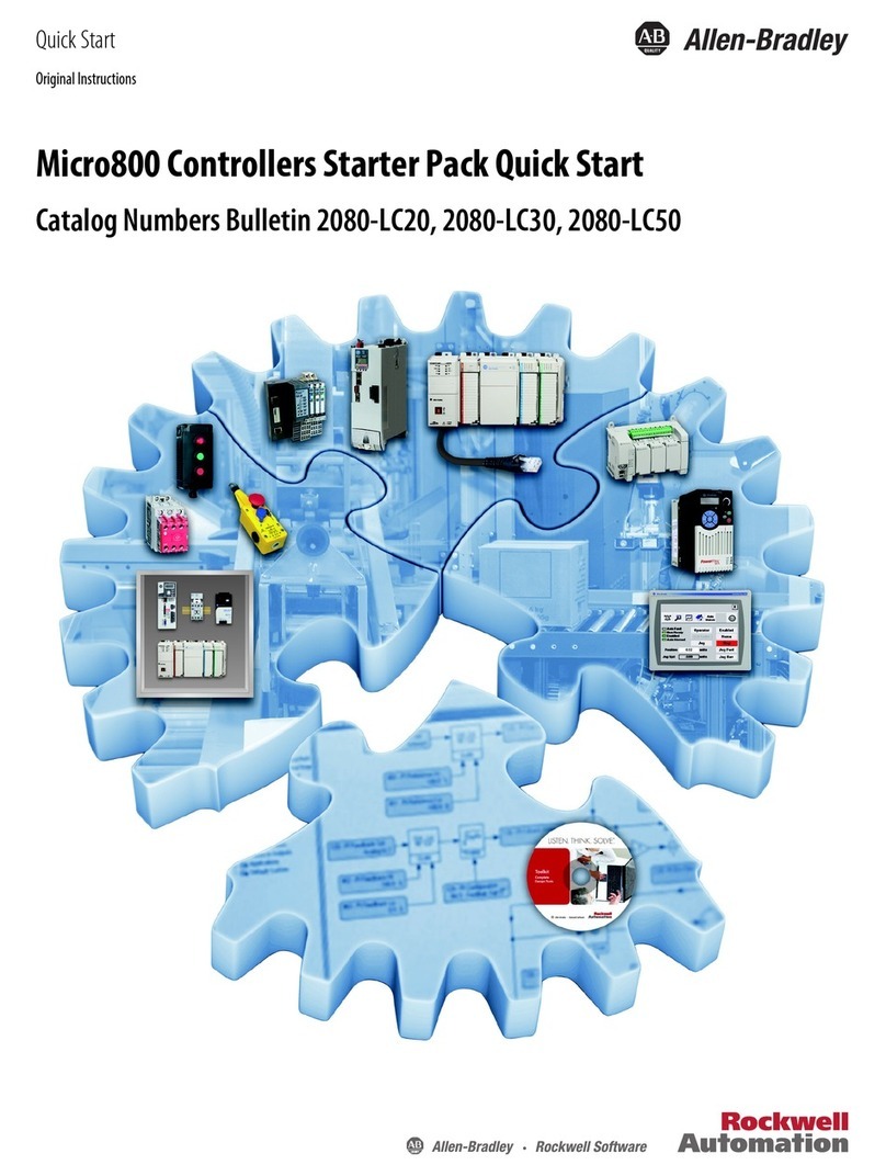 Rockwell Automation Allen-Bradley 2080-LC20 User manual