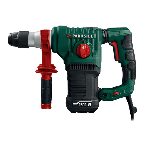 Parkside PBH 1500 F6 User manual
